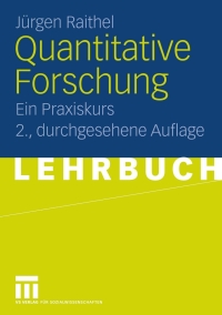 Omslagafbeelding: Quantitative Forschung 2nd edition 9783531161815