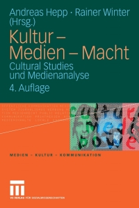 Cover image: Kultur - Medien - Macht 4th edition 9783531162775