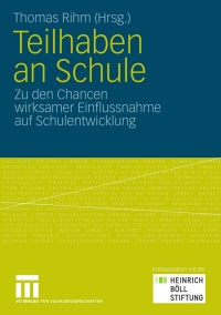 表紙画像: Teilhaben an Schule 1st edition 9783531157177