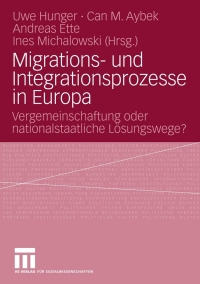 Imagen de portada: Migrations- und Integrationsprozesse in Europa 1st edition 9783531160146