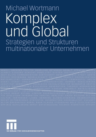 Imagen de portada: Komplex und Global 9783531163154