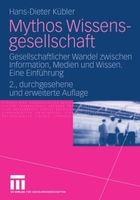 Cover image: Mythos Wissensgesellschaft 2nd edition 9783531164083