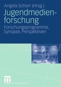 Imagen de portada: Jugendmedienforschung 1st edition 9783531141701