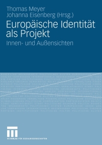 Cover image: Europäische Identität als Projekt 1st edition 9783531157818