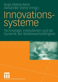 Titelbild: Innovationssysteme 1st edition 9783531149370