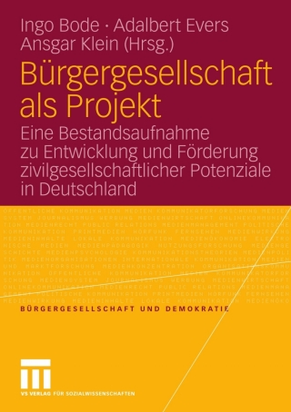 Imagen de portada: Bürgergesellschaft als Projekt 9783531162669