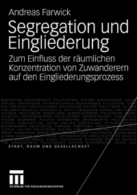 Cover image: Segregation und Eingliederung 9783531157146