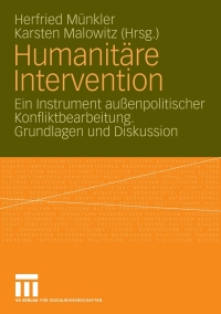 Imagen de portada: Humanitäre Intervention 1st edition 9783531145914