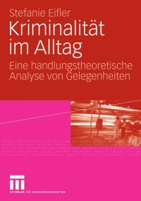 Cover image: Kriminalität im Alltag 9783531150710