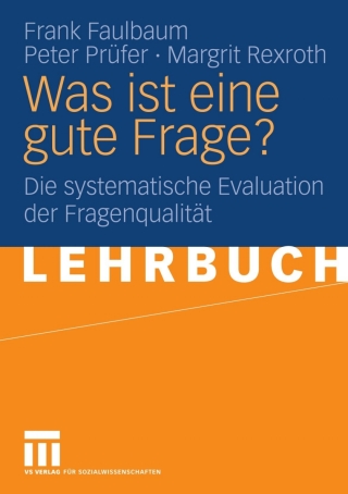 Cover image: Was ist eine gute Frage? 9783531158242
