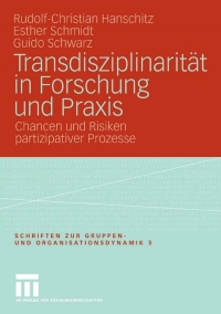 Titelbild: Transdisziplinarität in Forschung und Praxis 9783531160290