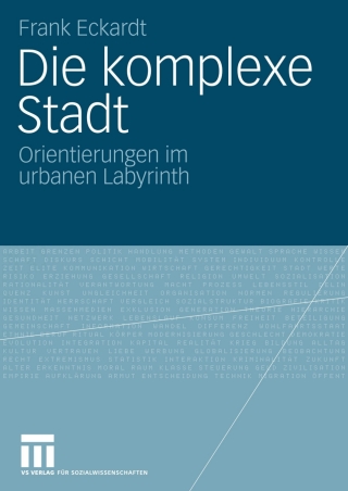 Imagen de portada: Die komplexe Stadt 9783531165073