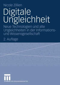 Cover image: Digitale Ungleichheit 2nd edition 9783531166735