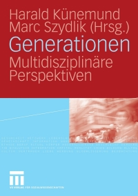 Cover image: Generationen 1st edition 9783531154138