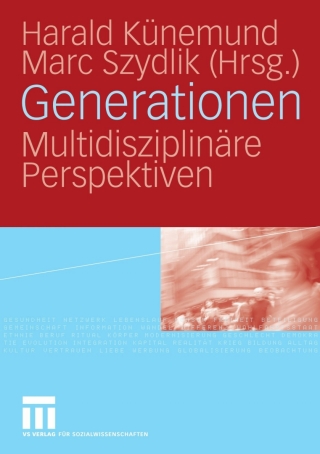 Imagen de portada: Generationen 1st edition 9783531154138