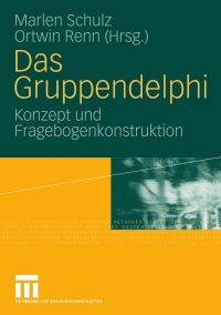 Cover image: Das Gruppendelphi 1st edition 9783531161761