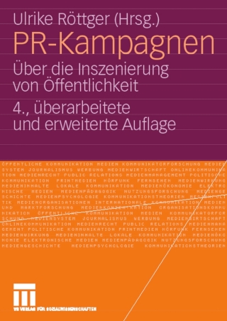 Imagen de portada: PR-Kampagnen 4th edition 9783531162287