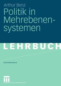 Immagine di copertina: Politik in Mehrebenensystemen 9783531145303