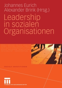 Omslagafbeelding: Leadership in sozialen Organisationen 1st edition 9783531162829