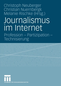 Cover image: Journalismus im Internet 9783531157672