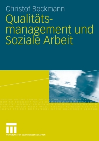 Imagen de portada: Qualitätsmanagement und Soziale Arbeit 9783531167992