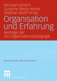 Cover image: Organisation und Erfahrung 9783531168722