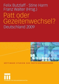 Imagen de portada: Patt oder Gezeitenwechsel? 9783531162034