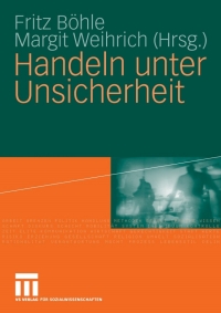 Imagen de portada: Handeln unter Unsicherheit 1st edition 9783531160948