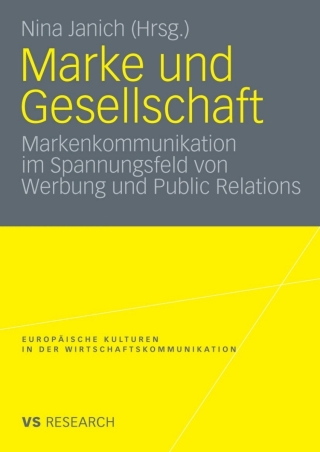 Cover image: Marke und Gesellschaft 9783531166742
