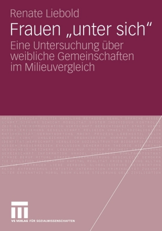 Cover image: Frauen "unter sich" 9783531168838