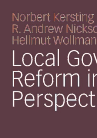 Cover image: Local Governance Reform in Global Perspective 9783531169538