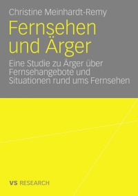 Imagen de portada: Fernsehen und Ärger 9783531168401