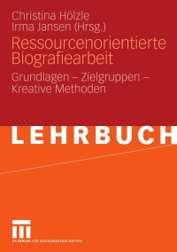 Cover image: Ressourcenorientierte Biografiearbeit 1st edition 9783531163772