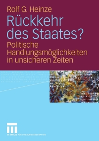 Cover image: Rückkehr des Staates? 9783531167695