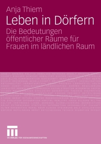 Imagen de portada: Leben in Dörfern 9783531168623