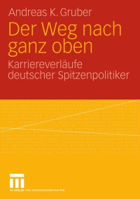 Cover image: Der Weg nach ganz oben 9783531162997