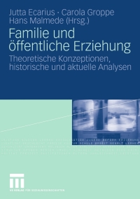 Imagen de portada: Familie und öffentliche Erziehung 9783531155647