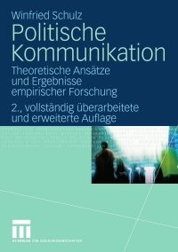 Cover image: Politische Kommunikation 2nd edition 9783531329628