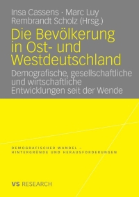 Imagen de portada: Die Bevölkerung in Ost- und Westdeutschland 9783835070226