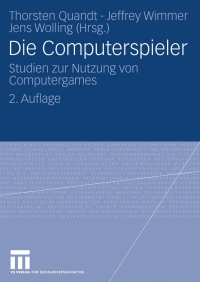 Imagen de portada: Die Computerspieler 2nd edition 9783531167039