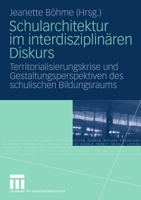 Omslagafbeelding: Schularchitektur im interdisziplinären Diskurs 9783531161174