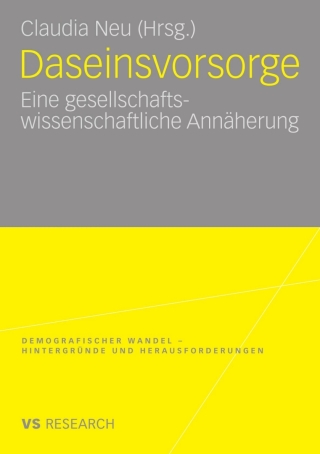 Imagen de portada: Daseinsvorsorge 9783531166278