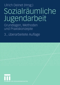 Cover image: Sozialräumliche Jugendarbeit 3rd edition 9783531166933