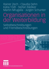 Cover image: Organisationen in der Weiterbildung 9783531170381