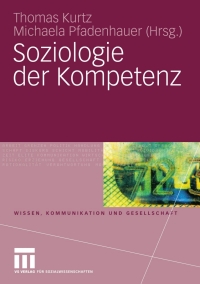 Imagen de portada: Soziologie der Kompetenz 1st edition 9783531162225