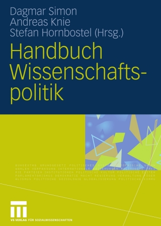 Imagen de portada: Handbuch Wissenschaftspolitik 9783531157429