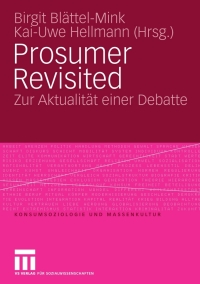 Titelbild: Prosumer Revisited 1st edition 9783531169354