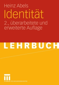 Cover image: Identität 2nd edition 9783531161198