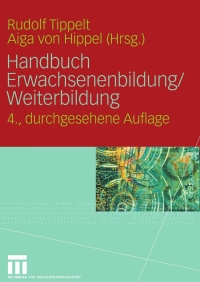 表紙画像: Handbuch Erwachsenenbildung/Weiterbildung 4th edition 9783531171586