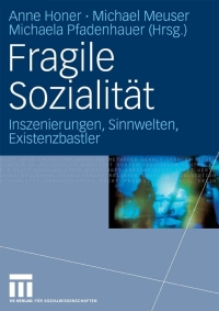 Titelbild: Fragile Sozialität 9783531171739